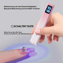 Laden Sie das Bild in den Galerie-Viewer, Tragbare Mini-Nagellampe