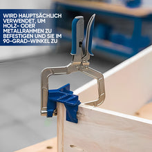 Laden Sie das Bild in den Galerie-Viewer, Holzbearbeitungswerkzeuge – 90-Grad-Winkelklemmen aus Metall