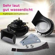 Laden Sie das Bild in den Galerie-Viewer, 12-V-Auto- und Motorradhupen-Modifikationssatz