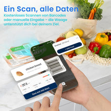 Laden Sie das Bild in den Galerie-Viewer, Intelligente Küchenwaage für Lebensmittel