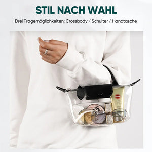 Transparente PVC-Handtasche