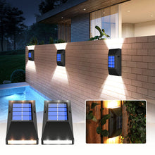 Laden Sie das Bild in den Galerie-Viewer, Garten-Wanddekorationsleuchten für den Außenbereich (2 Stück)