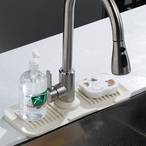Silikon-Unterlage für Wasserhahnentleerung