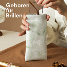 Laden Sie das Bild in den Galerie-Viewer, Brillenaufbewahrungstasche im modernen Stil mit Druckknopf