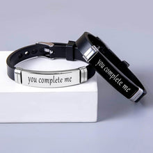 Laden Sie das Bild in den Galerie-Viewer, Paar Silikon-Armband