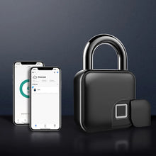 Laden Sie das Bild in den Galerie-Viewer, Intelligentes biometrisches Bluetooth-Fingerabdruck-Vorhängeschloss