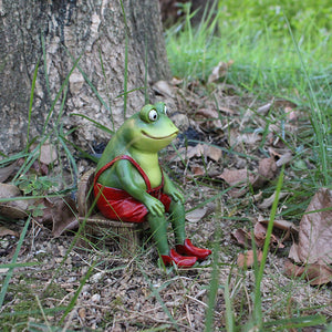 Sitzfrosch Kreativ Ornament