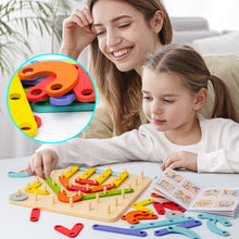 Laden Sie das Bild in den Galerie-Viewer, 🌈💐Montessori-Steckbrettpuzzle💐