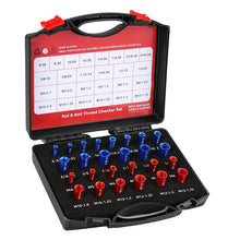 Laden Sie das Bild in den Galerie-Viewer, Gewindeprüfer-Set aus Aluminium