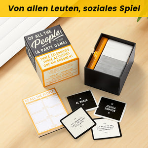Gesellschaftsparty-Spielkarten