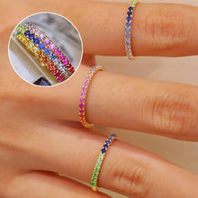 Laden Sie das Bild in den Galerie-Viewer, Farbiger Reihenring