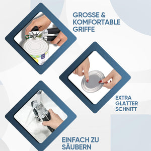 Multifunktionaler Dosenöffner aus Edelstahl