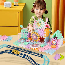 Laden Sie das Bild in den Galerie-Viewer, Rotierendes Baustein-Spielzeug