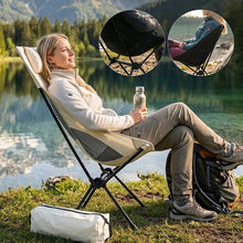 Laden Sie das Bild in den Galerie-Viewer, Tragbarer Klappstuhl