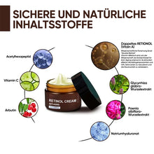 Laden Sie das Bild in den Galerie-Viewer, Retinol Anti-Falten-Gesichtscreme