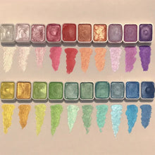 Laden Sie das Bild in den Galerie-Viewer, 20 Farben Aquarellmalerei Set