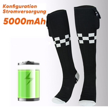 Laden Sie das Bild in den Galerie-Viewer, Lange wiederaufladbare beheizte warme Socken