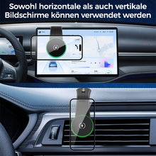 Laden Sie das Bild in den Galerie-Viewer, 2-in-1 Zusammenklappbares Magnetisches Kabelloses Autoladegerät