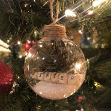 Laden Sie das Bild in den Galerie-Viewer, Transparente Weihnachtsdekoration Kugeln