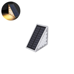 LED-Solar-Stufenlichter Wasserdichtes Treppenlicht für draußen
