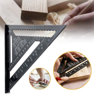 Dreieckslineal für Holzbearbeitungswerkzeuge aus Aluminiumlegierung