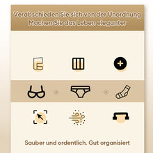 Laden Sie das Bild in den Galerie-Viewer, Wandmontierte Unterwäsche-Aufbewahrungsbox