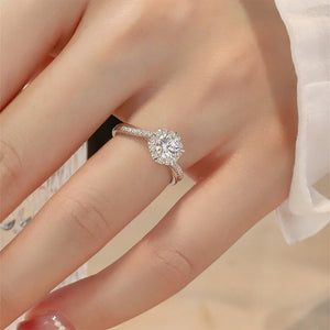 Raffinierter klassischer verstellbarer Ring