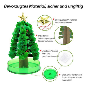 3-in-1-Mini-Weihnachtsbaum mit magischem Wachstum