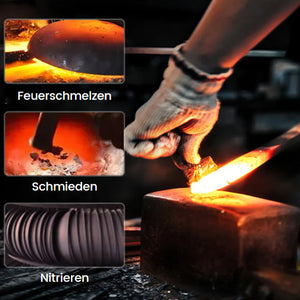 Antihaftbeschichteter Eisenwok