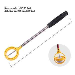 Einzelner Tennistrainer+Tragbarer Golfballpflücker+Tragbare Angelrute feste Kugel