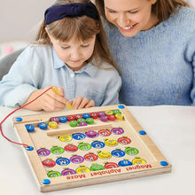 Laden Sie das Bild in den Galerie-Viewer, Magnetisches Alphabet-Labyrinthspielzeug für Kinder