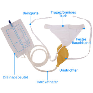 Tragbarer Urinbeutelsammler