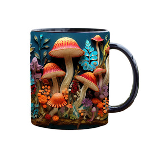 3D Magic Mushrooms Becher