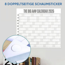 Laden Sie das Bild in den Galerie-Viewer, Großformatiger Wandkalender