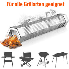 Laden Sie das Bild in den Galerie-Viewer, Pellet-Räucherrohre für alle Grills oder Räuchergeräte