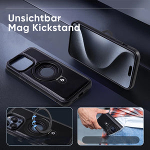 Luxuriöser unsichtbarer Ständer Tasche für iPhone