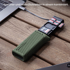 2-in-1 Kartenleser und Halteretui