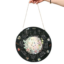 Laden Sie das Bild in den Galerie-Viewer, Hölzerne festliche Kalender-Türschild-Dekoration