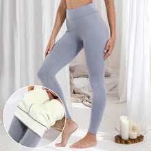 Laden Sie das Bild in den Galerie-Viewer, Fleece-Leggings mit hoher Taille
