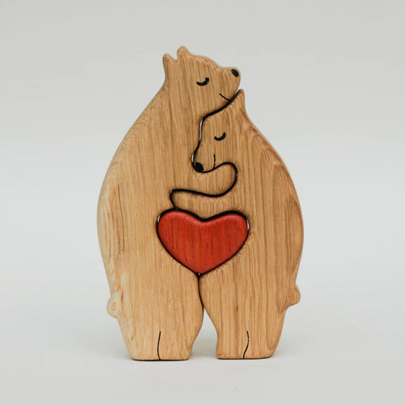 DIY Holzpuzzle Ornament