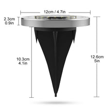 Laden Sie das Bild in den Galerie-Viewer, LED Solar Ground Light