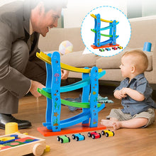 Laden Sie das Bild in den Galerie-Viewer, Spielzeug-Schienenauto aus Holz