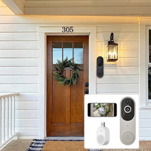 Laden Sie das Bild in den Galerie-Viewer, Saker 1080P Kabellose Türklingel-Videokamera