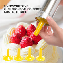 Laden Sie das Bild in den Galerie-Viewer, Verbessertes Aluminium-Plätzchen-Backformpistolen-Set