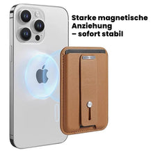 Laden Sie das Bild in den Galerie-Viewer, Magnetischer Ring-Ständer &amp; Kartenhalter für Handy