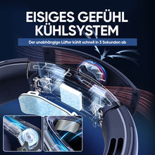 Laden Sie das Bild in den Galerie-Viewer, Tragbarer Halsventilator für Nackenklimaanlage