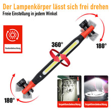 Laden Sie das Bild in den Galerie-Viewer, Magnetische, wiederaufladbare LED-Arbeitsleuchte