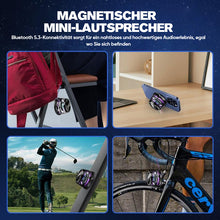 Laden Sie das Bild in den Galerie-Viewer, Magnetischer tragbarer drahtloser Lautsprecher