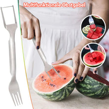 Laden Sie das Bild in den Galerie-Viewer, 2-in-1 Wassermelonenschneider aus Edelstahl