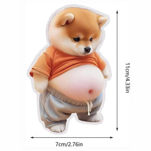 Laden Sie das Bild in den Galerie-Viewer, Kugeliger Shiba Inu Anti-Kollisions-Aufkleber